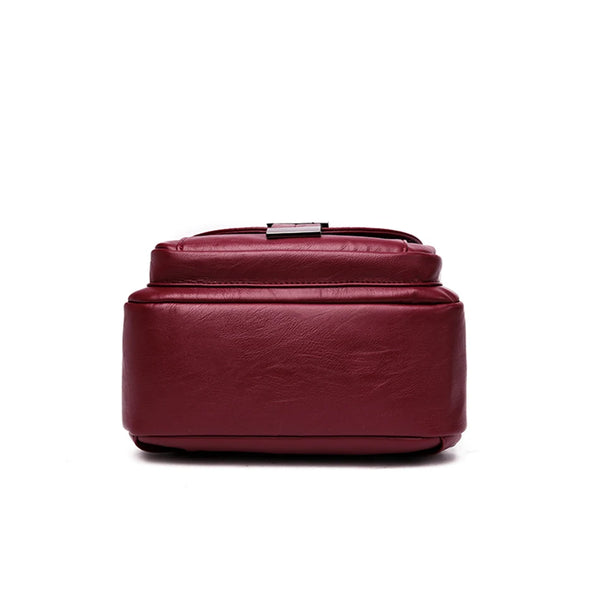 Sac à dos en cuir pour femmes