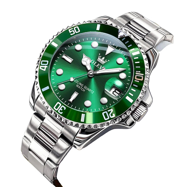 Montre  Acier Inoxydable Design Classique Élégant pour couple