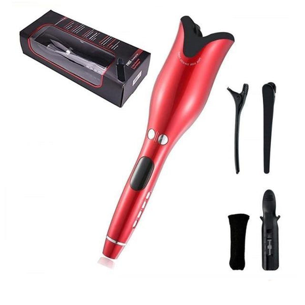 beautefeminine.fr bigoudi automatique Rouge Bigoudi monofonctionnel