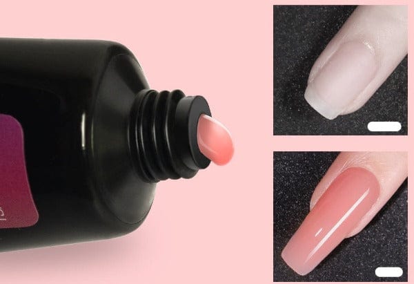 Clamanta Beauty Blanc Kit complet de vernis à ongles avec lampe UV Led 80W