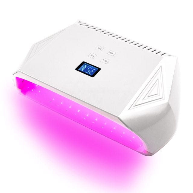 beautefeminine.fr Blanc Lampe pour ongle UV LED Rechargeable sans fil 128W