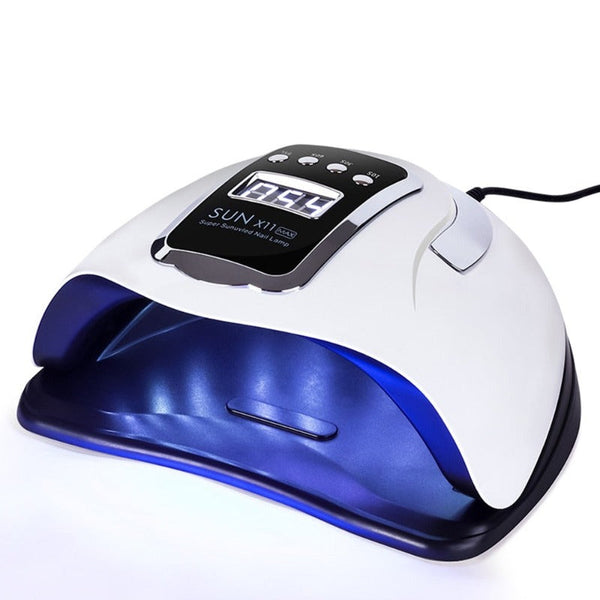 Clamanta Beauty Bleu / 132W Lampe UV Led pour sécher tout le vernis à ongles