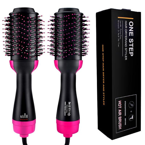 beautefeminine.fr Brosse électrique Noir Brosse électrique sèche cheveux