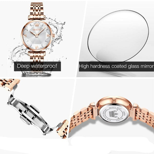 beautefeminine.fr Coffret montre-bracelet élégante pour femmes