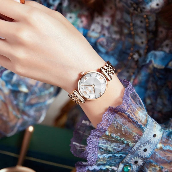 beautefeminine.fr Coffret montre-bracelet élégante pour femmes