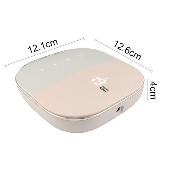 ClamantaBeauty Kit de manucure Blanc Perceuse à ongles intelligent avec écran tactile