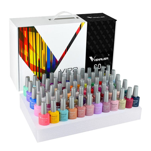 Clamanta Beauty Kit de vernis à ongles Gel 60 belle couleurs avec carte