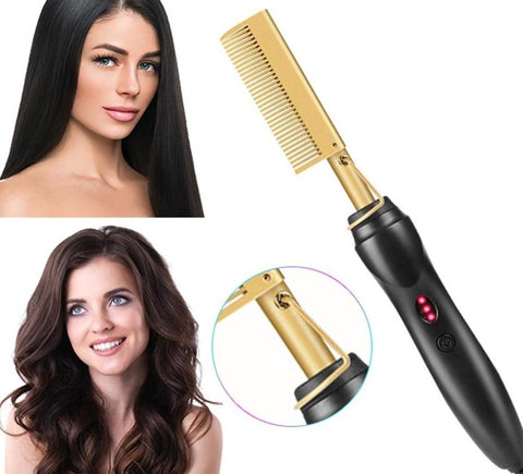 beautefeminine.fr Lissage fer Brosse chauffante à lisser