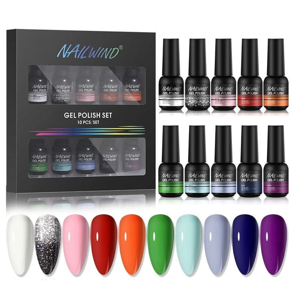 Clamanta Beauty Model-01 Kit de Vernis à ongles Semi-permanent