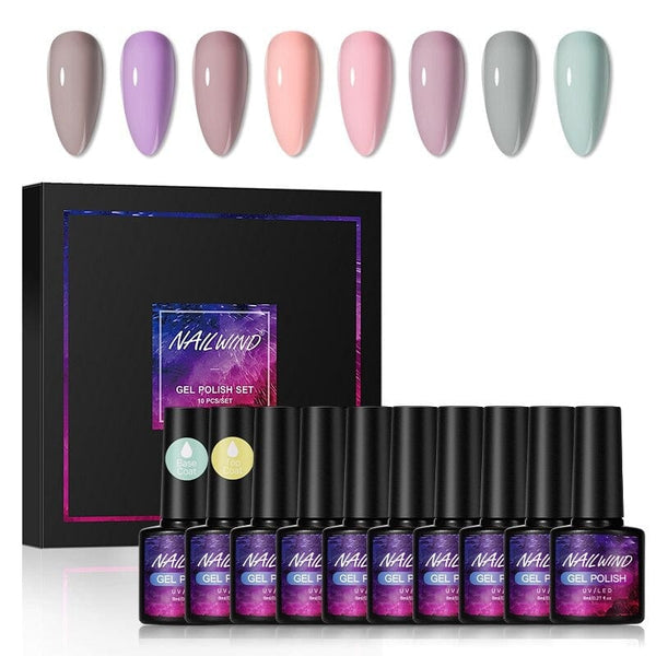 Clamanta Beauty Model-16 Kit de Vernis à ongles Semi-permanent