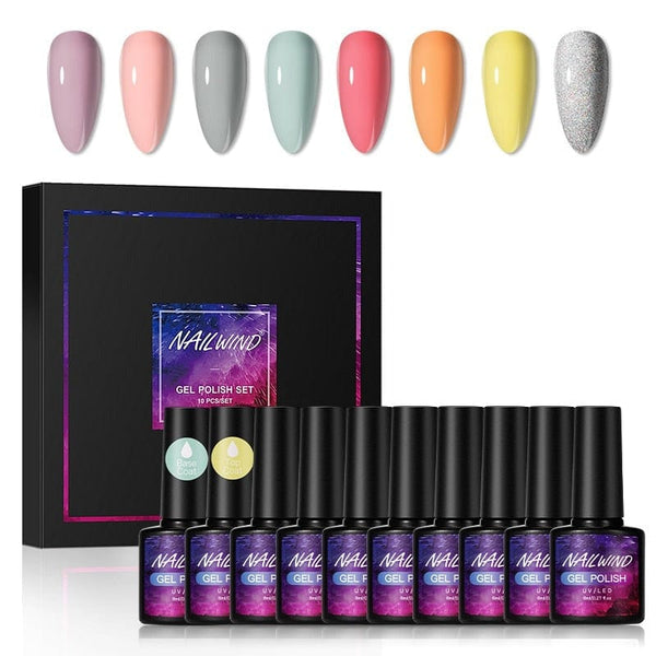 Clamanta Beauty Model-17 Kit de Vernis à ongles Semi-permanent