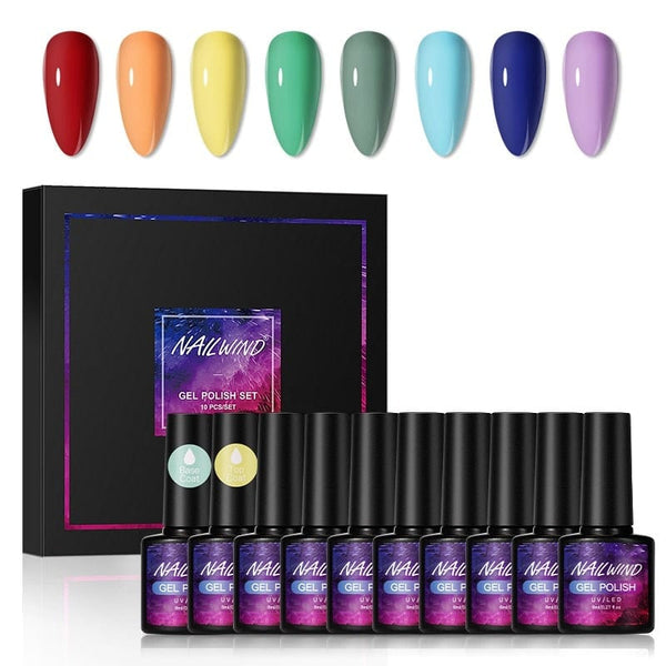 Clamanta Beauty Model-19 Kit de Vernis à ongles Semi-permanent