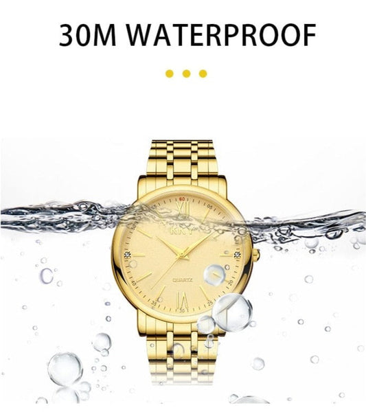 Clamanta Beauty Montre à Quartz original pour homme et femme