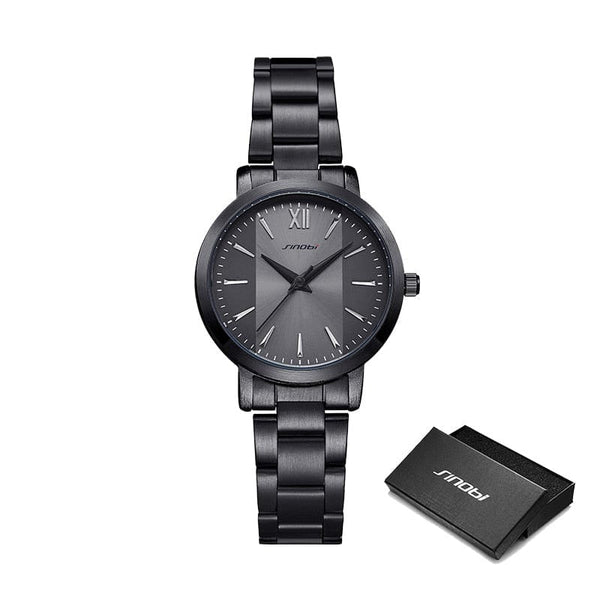 Clamanta Beauty Montre à Quartz simple et chic pour homme et femme