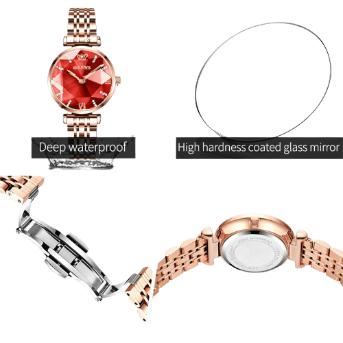 beautefeminine.fr Montre-bracelet design mode pour femmes