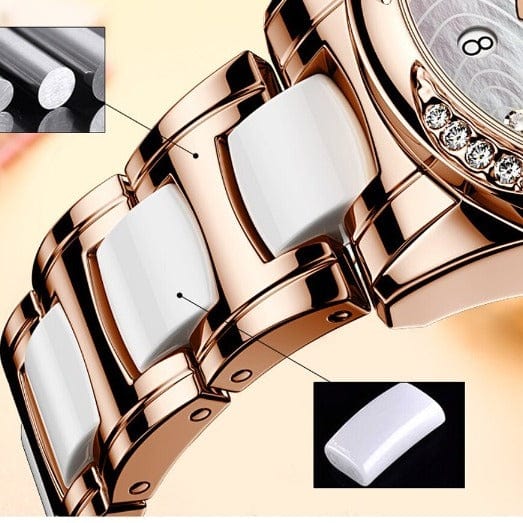 Clamanta Beauty Montre de luxe pour femmes