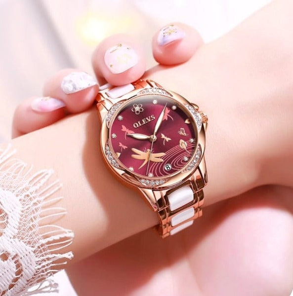 Clamanta Beauty Montre de luxe pour femmes