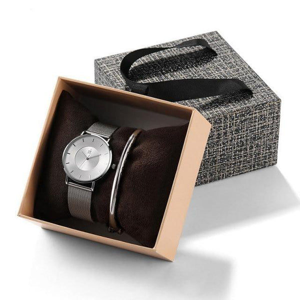 beautefeminine.fr montres bracelet Argenté Bracelet montres pour femmes