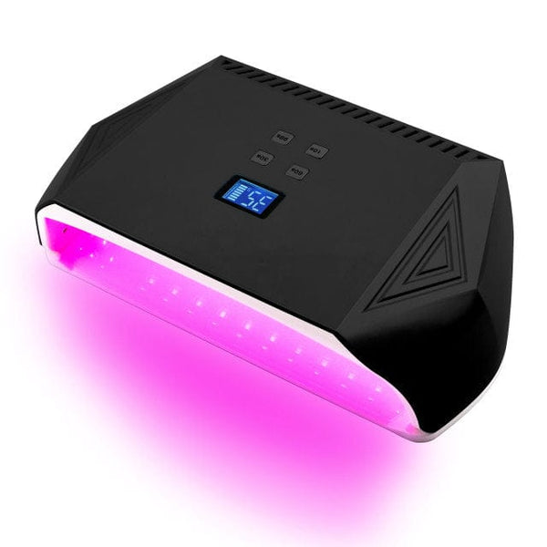 beautefeminine.fr Noir Lampe pour ongle UV LED Rechargeable sans fil 128W