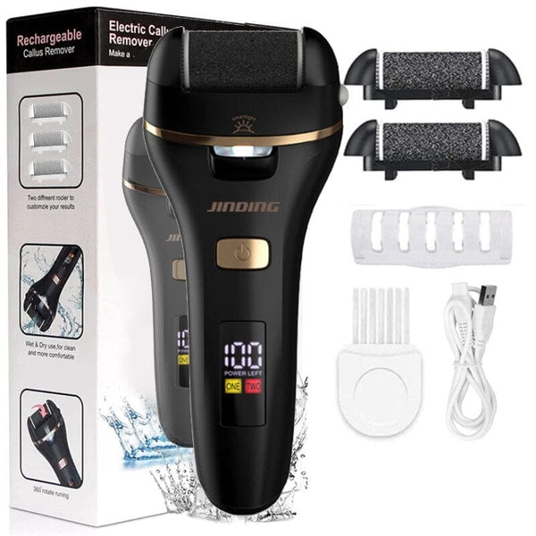 Clamanta Beauty Noir ponçage pédicure.Élimine la peau rugueuse des pieds