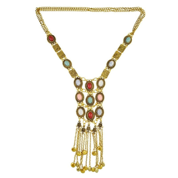 Clamanta Beauty Or Collier de Pierre Vintage Pour Femmes