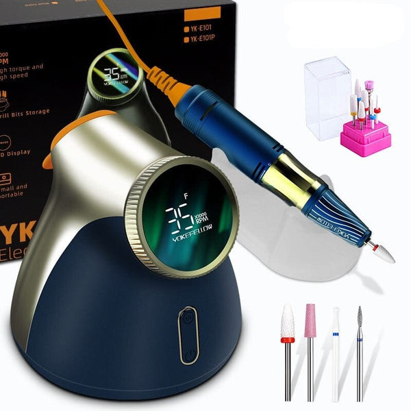 Clamanta Beauty Or / EU Ponceuse à ongles professionnelle 35000RPM