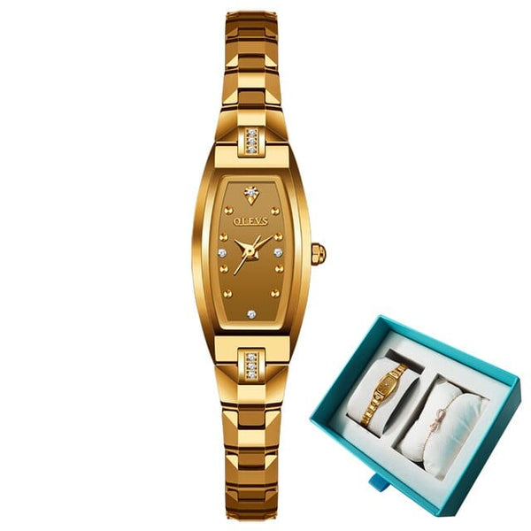 beautefeminine.fr Or Montre-bracelet élégante pour femmes