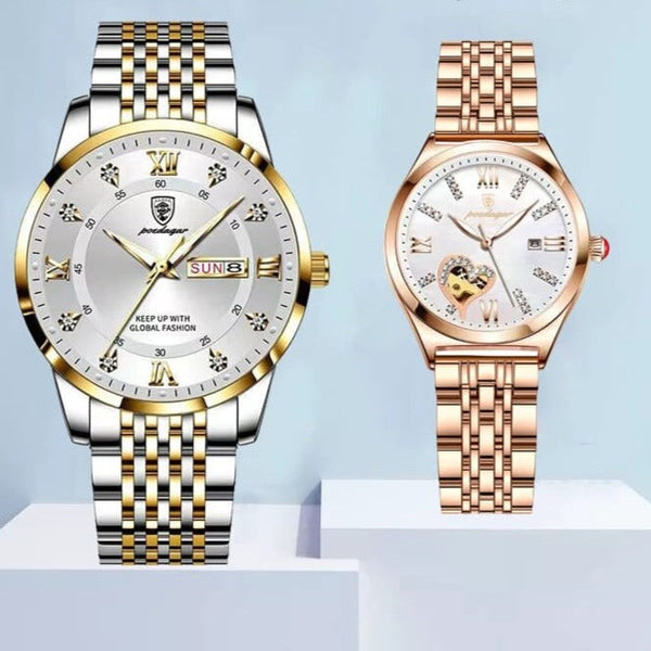 Clamanta Beauty Or Montre conception de luxe pour homme et femme