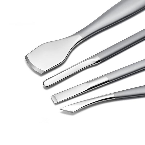 beautefeminine.fr pédicure Outil Argent Pédicure Outil de soin des pieds en acier inoxydable