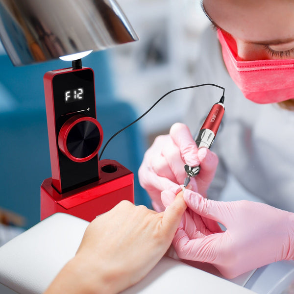 Clamanta Beauty Perceuse à ongles pour manucure 35000 RPM Rechargeable