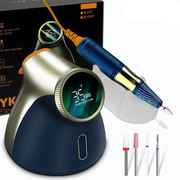 Clamanta Beauty Ponceuse à ongles professionnelle 35000RPM