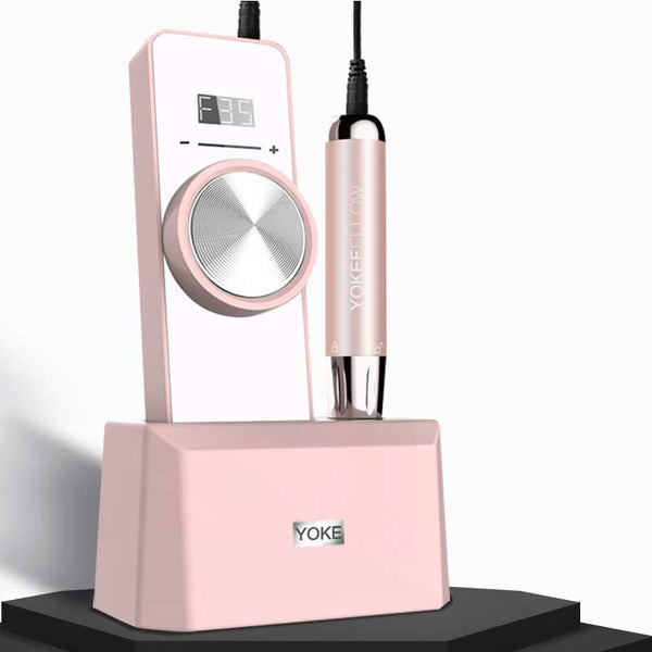 Clamanta Beauty Rose Perceuse à ongles pour manucure 35000 RPM Rechargeable