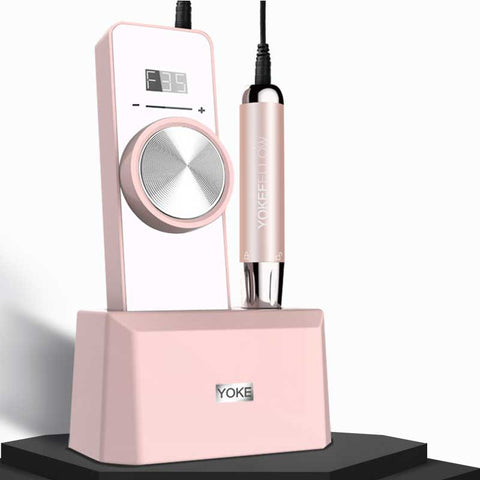 Clamanta Beauty Rose Perceuse à ongles pour manucure 35000 RPM Rechargeable