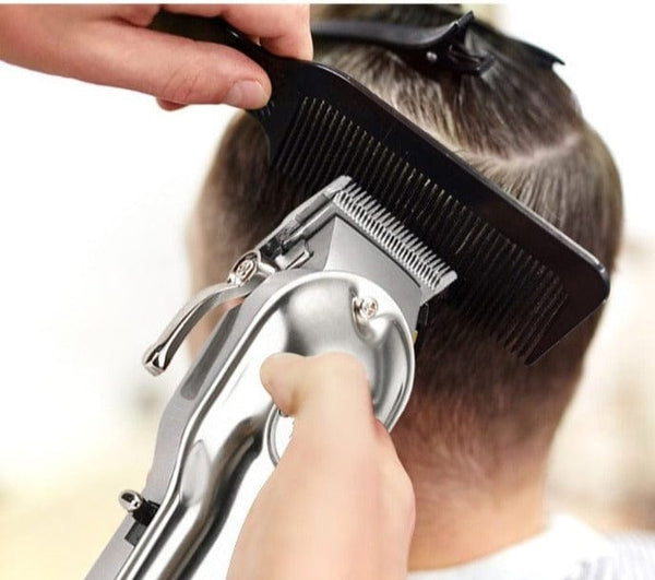 beautefeminine.fr Tondeuse Argent Tondeuse a cheveux-rasoir électrique pour homme