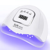 Clamanta Beauty 45LED-X5 / Blanc sèche-ongles pour vernis Gel