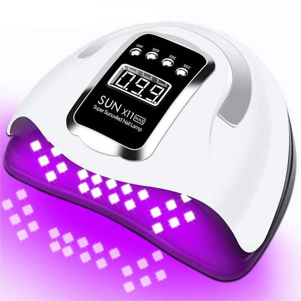 Clamanta Beauty 66LED-X11 / Blanc sèche-ongles pour vernis Gel