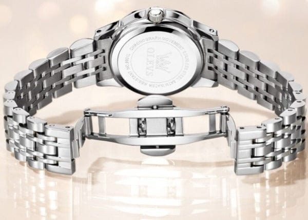 Clamanta Beauty Coffret Montre-bracelet et collier pour femmes