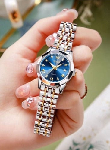 Clamanta Beauty Coffret Montre-bracelet et collier pour femmes