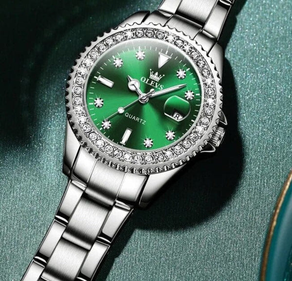 Clamanta Beauty Coffret montre et un bracelet élégants pour femme