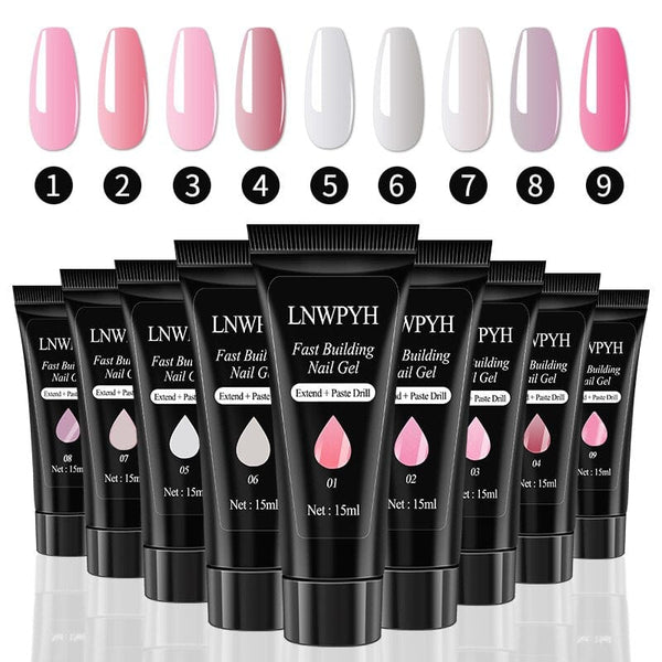 Clamanta Beauty kit de pose d'ongles complet