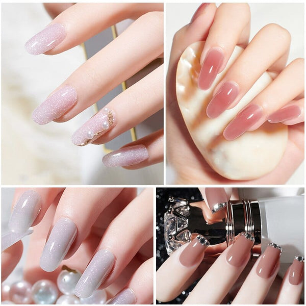 Clamanta Beauty Kit manucure- vernis Semi-Permanent-lampe LED UV-perceuse à ongles