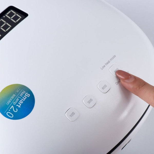 Clamanta Beauty Lampe à ongles LED UV,48W, séchage rapide