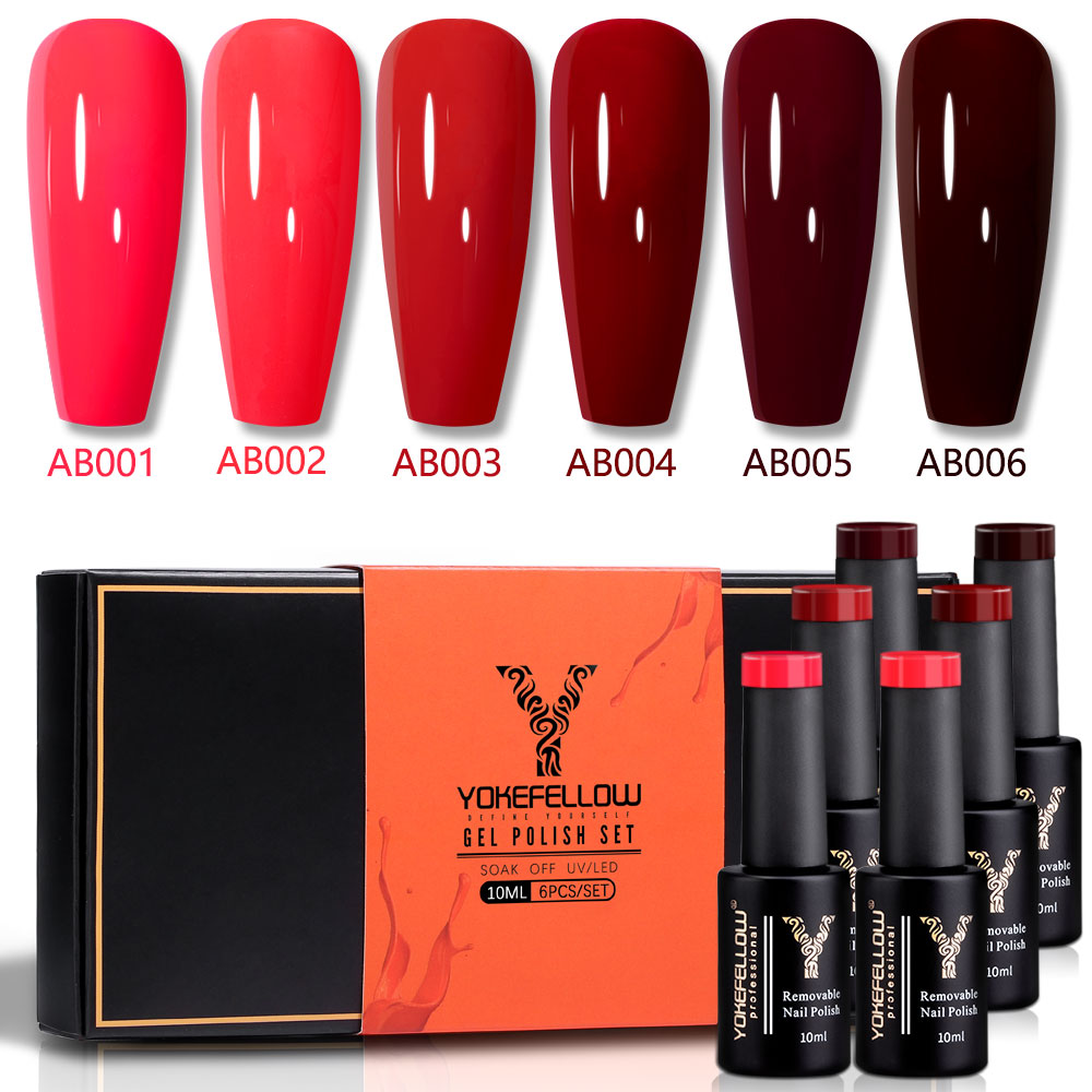 ClamantaBeauty  AB001-AB006 Lot UV Gel Vernis À Ongles 10ml