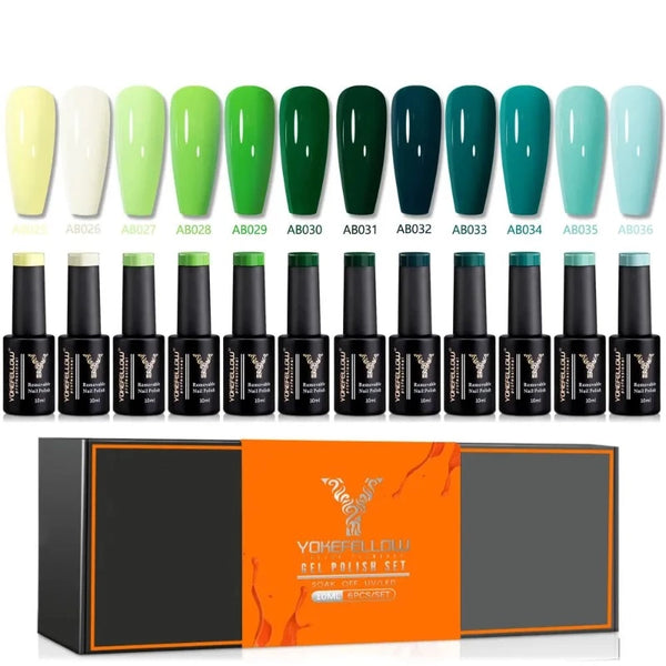 ClamantaBeauty  AB025-AB036 vernis à ongles Gel Semi Permanent 10 ML