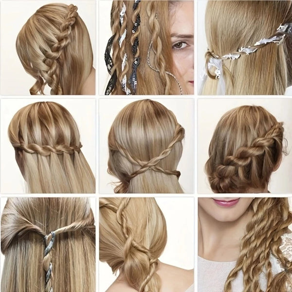 ClamantaBeauty  Noir électrique machine à tresser cheveux