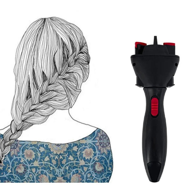 ClamantaBeauty  Noir électrique machine à tresser cheveux