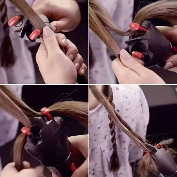 ClamantaBeauty  Noir électrique machine à tresser cheveux