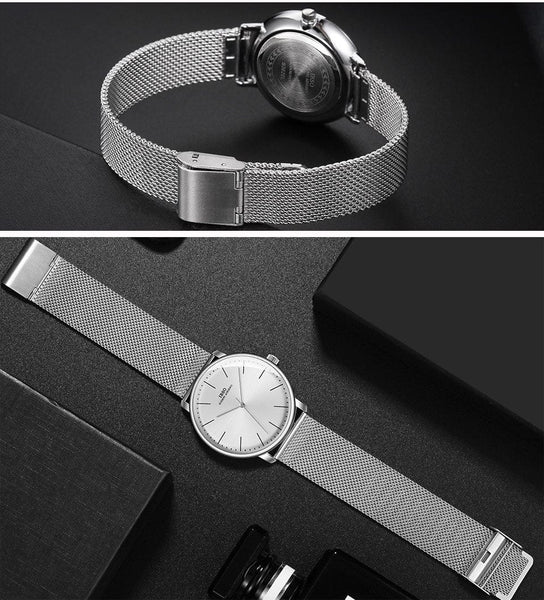 ClamantaBeauty Ensemble de montres à Quartz pour Homme -femme