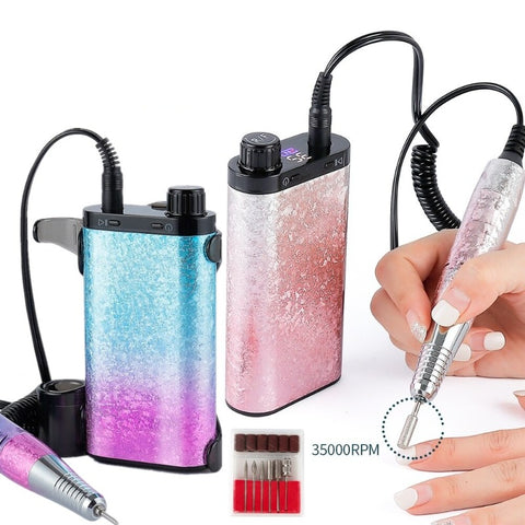 ClamantaBeauty  Ponceuse à ongles 35000 tr/min sans fil