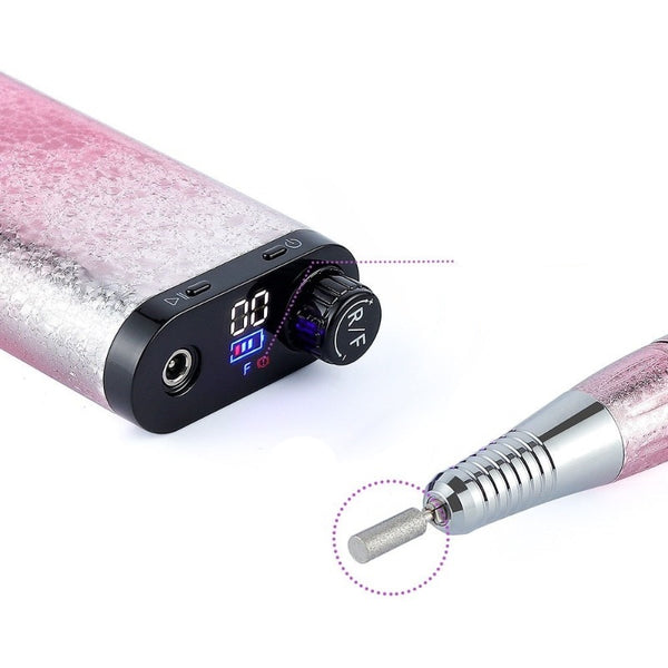 ClamantaBeauty  Ponceuse à ongles 35000 tr/min sans fil